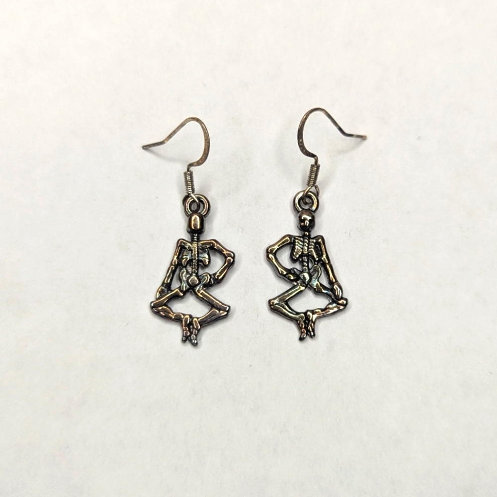 Skeleton Earrings